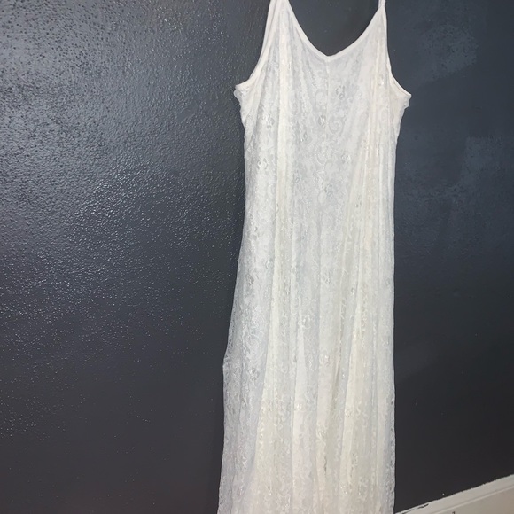 NWT Torrid Ivory Lace Maxi Dress sz4 - Picture 3 of 8